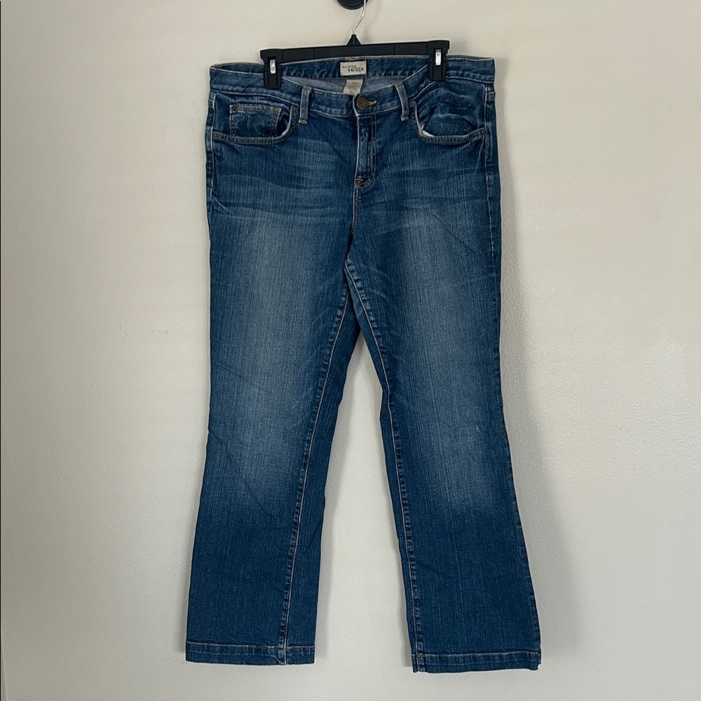 GAP Long and Lean Women's Boot Cut Jeans in Classic Blue Size 14/32R